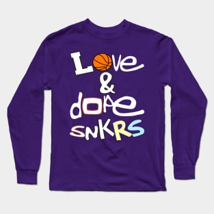 Love & Dope Sneakers (Orange S) Long Sleeve T-Shirt